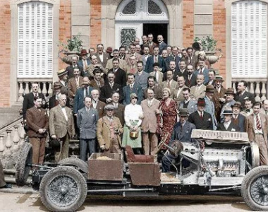 Ettore Bugatti, Sa Famille Et Ses Amis
