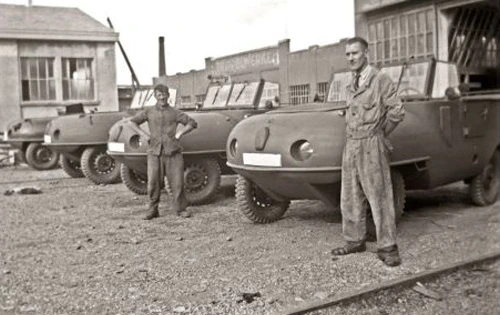 L’entreprise Trippelwerke Et Les Voitures Amphibies De Hanns Trippel Dans L’usine Bugatti De 1940 À 1944