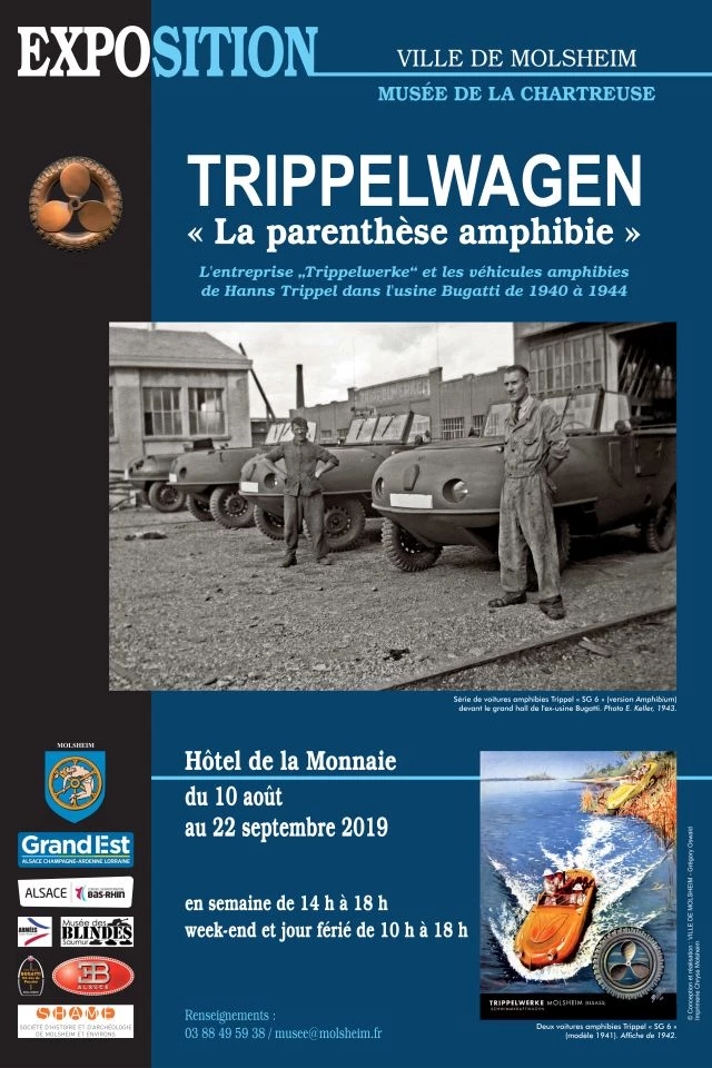 Trippelwagen (Molsheim, 1940-1944) – « La Parenthèse Amphibie »…